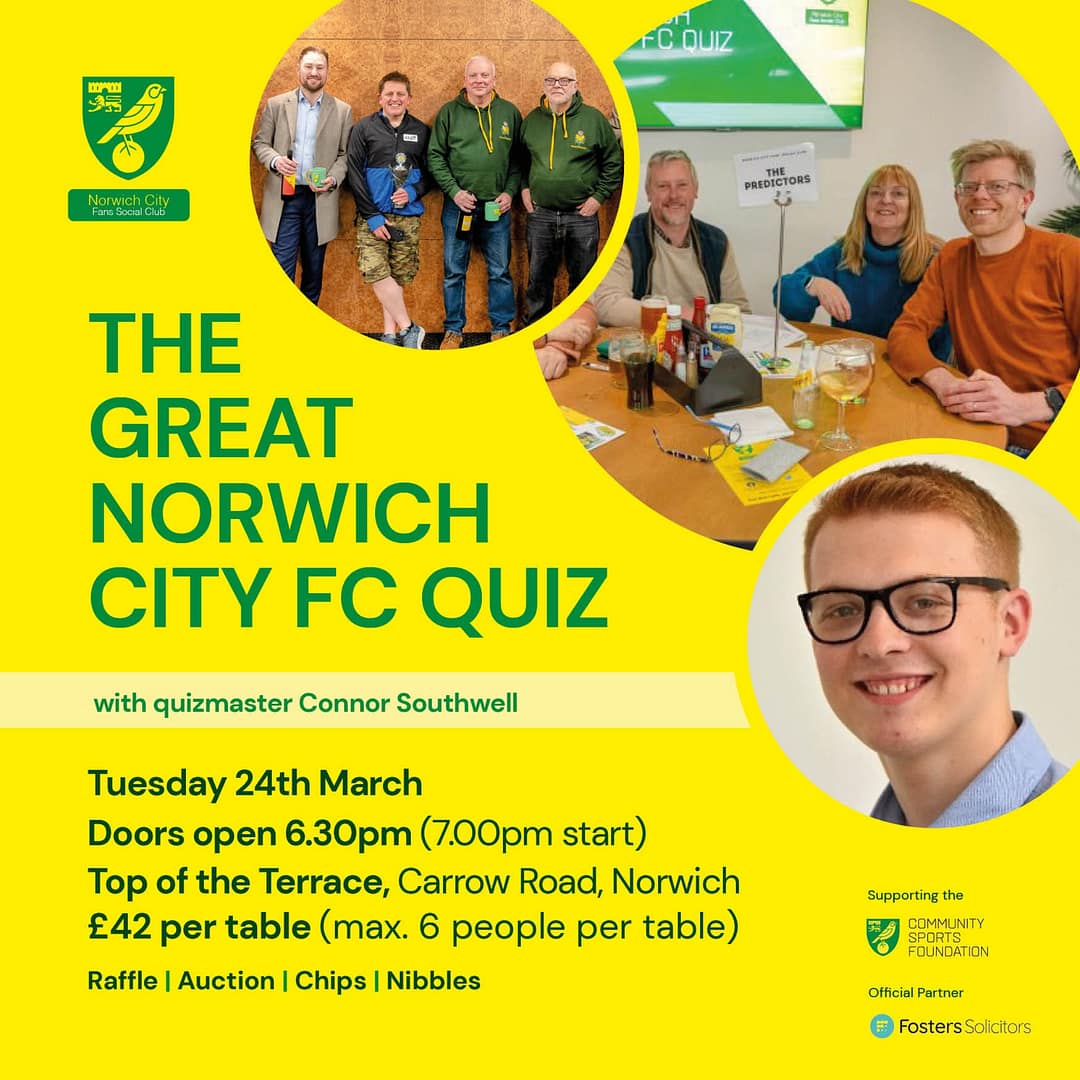 The Great Norwich City FC Quiz